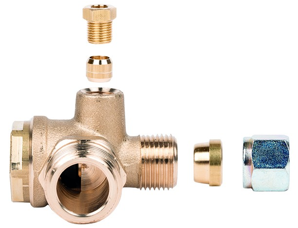 ABAC Check Valve & Non Return Valve 3/4" by 10mm O/D  - 2236110535 - airlinkcompressors.com