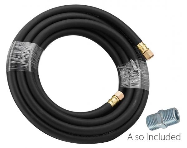 Air Compressor Connection Hose 1/2" 1.5M & Adaptors - 4080 - airlinkcompressors.com