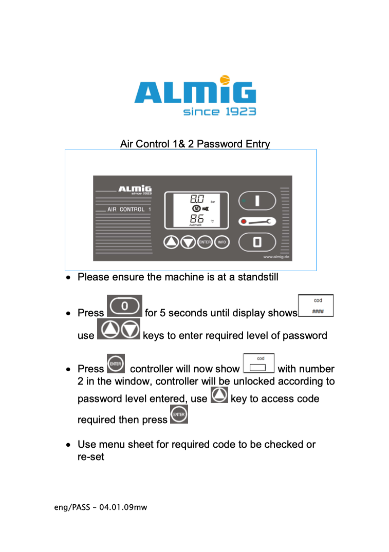 Almig Air Compressor Engineers Manual - airlinkcompressors.com