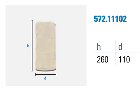 Almig Separator Cartridge 572.51002 Combi 8 to 15 - airlinkcompressors.com