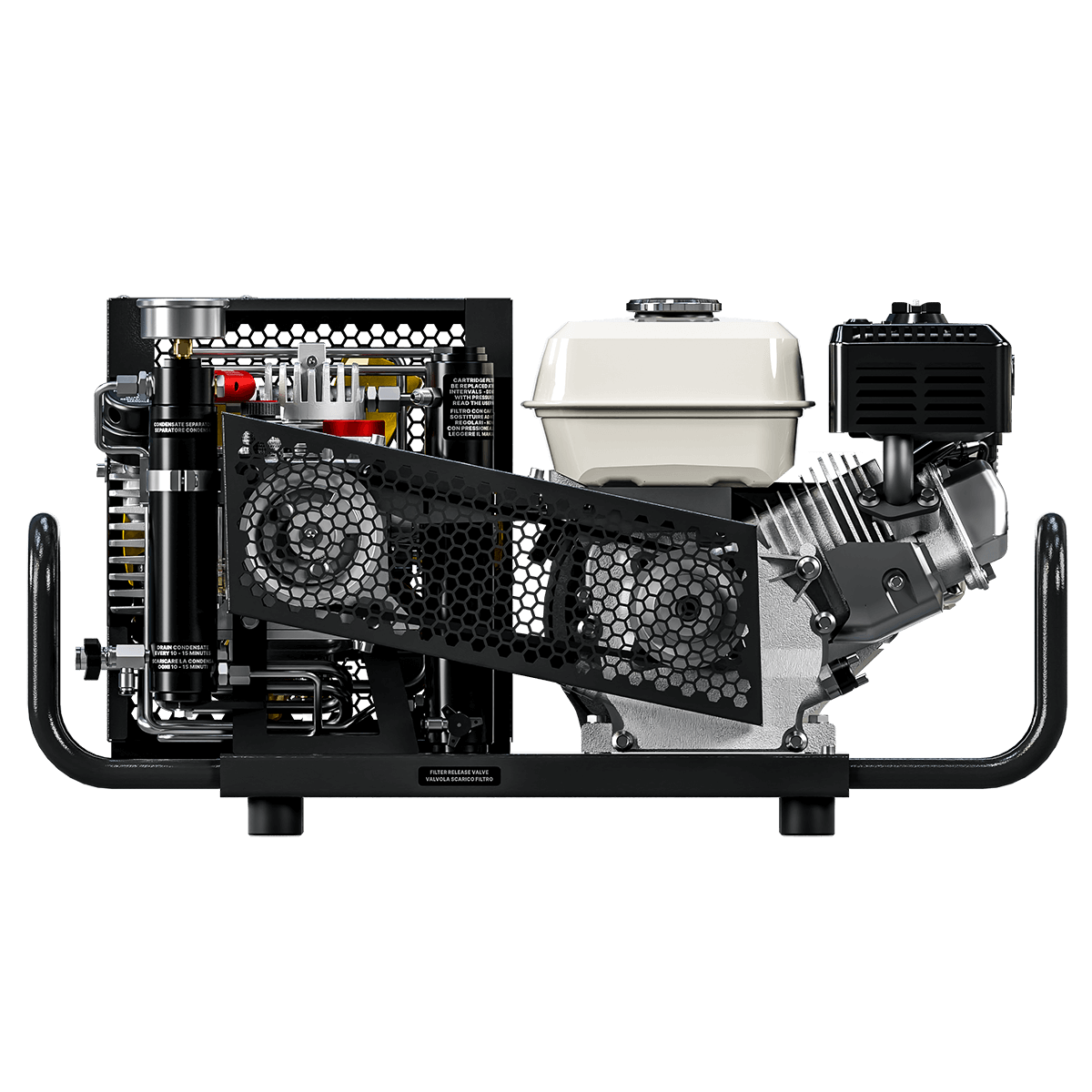 Coltri MCH6/SH ICON 100 SH Air Compressor 4.3kW HONDA Petrol 232 Bar - C-SC000100/R/B - airlinkcompressors.com