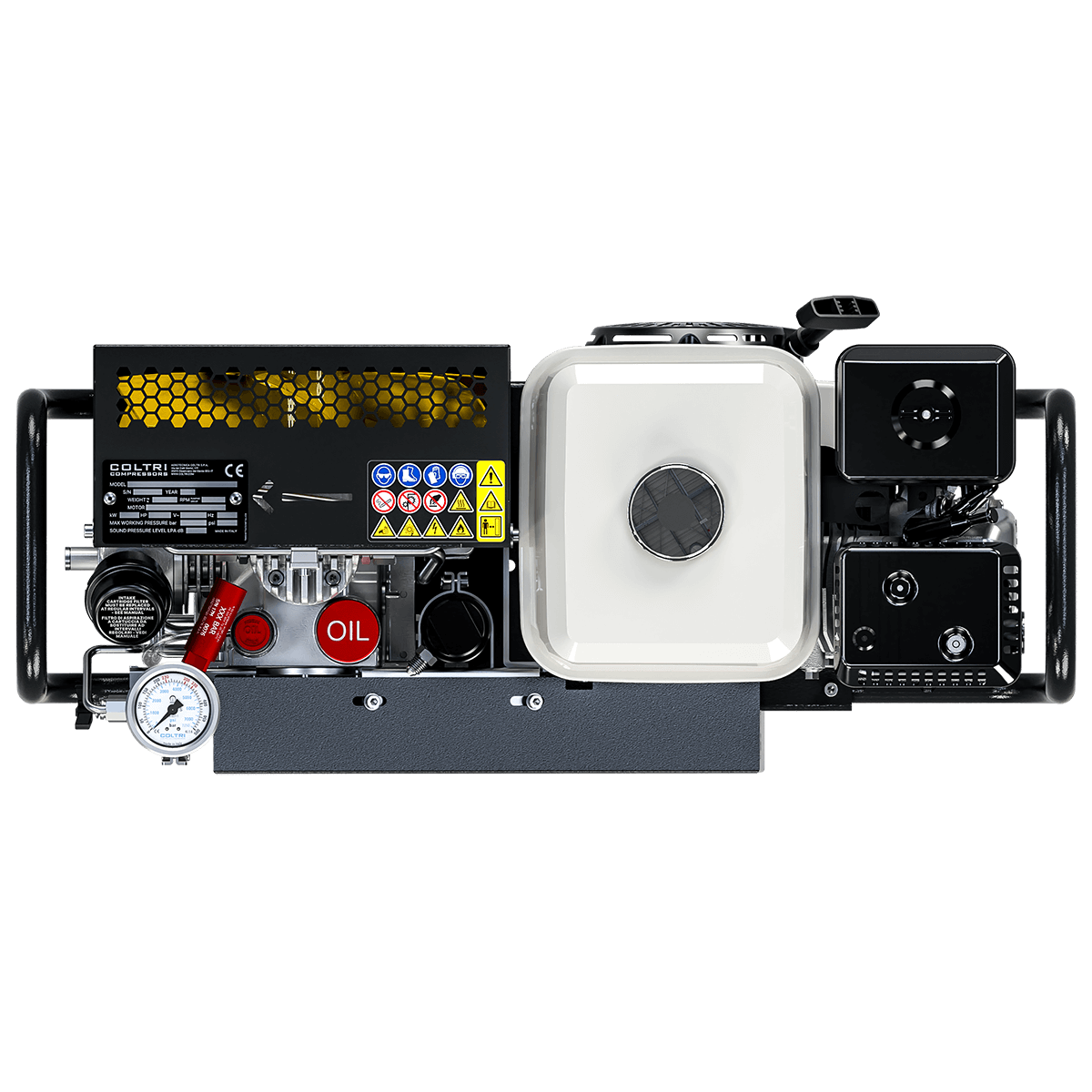 Coltri MCH6/SH ICON 100 SH Air Compressor 4.3kW HONDA Petrol 232 Bar - C-SC000100/R/B - airlinkcompressors.com