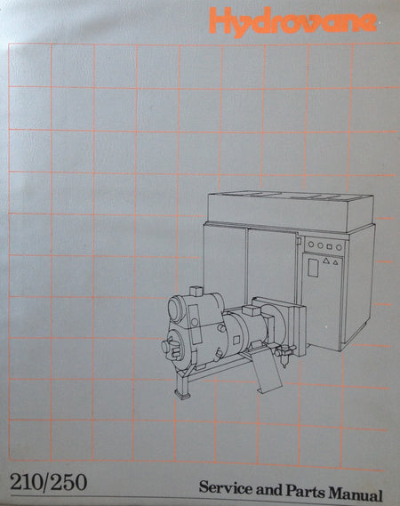 Hydrovane 210-250 Service & Parts Manual 1986 Onwards - airlinkcompressors.com