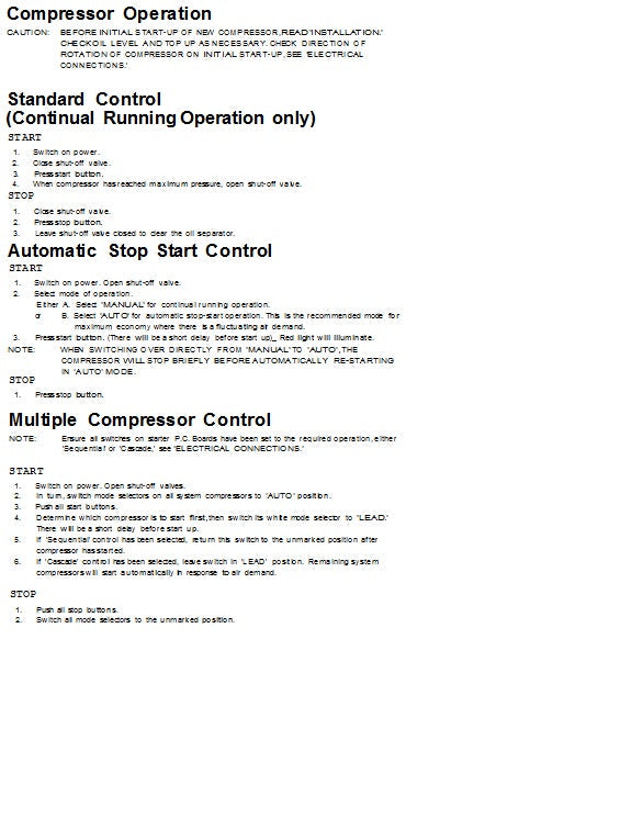 HYDROVANE 33 OPERATING MANUAL - ISSUED JUNE 1981 - airlinkcompressors.com