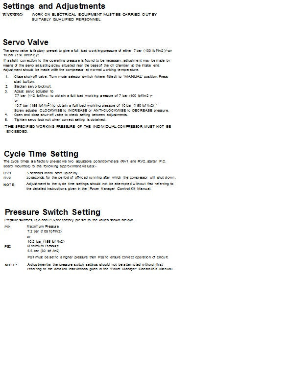 HYDROVANE 43 OPERATING MANUAL - ISSUED JUNE 1981 - airlinkcompressors.com