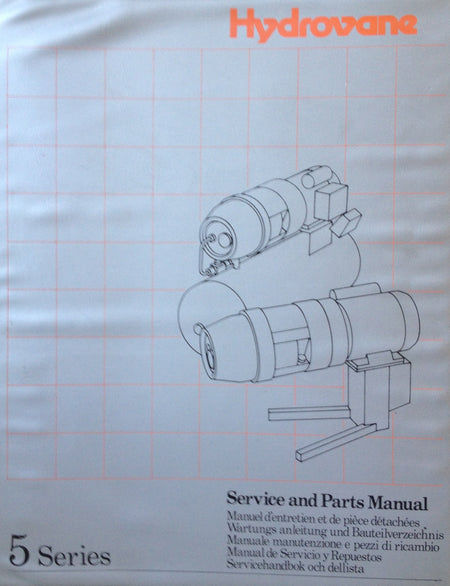 Hydrovane 5/15 Service & Parts Manual 1987 Onwards - airlinkcompressors.com