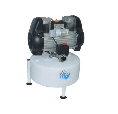 MGF Dental Air Compressor, 2 Chairs, 5 CFM, 24L, 240V - M-D-GE075-024 - airlinkcompressors.com