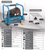 NUAIR Roll Cage OM195/6 110v Air Compressor - 7.1 CFM, 1.5 HP, 6L, 110V - S-8213885FPS566 - airlinkcompressors.com