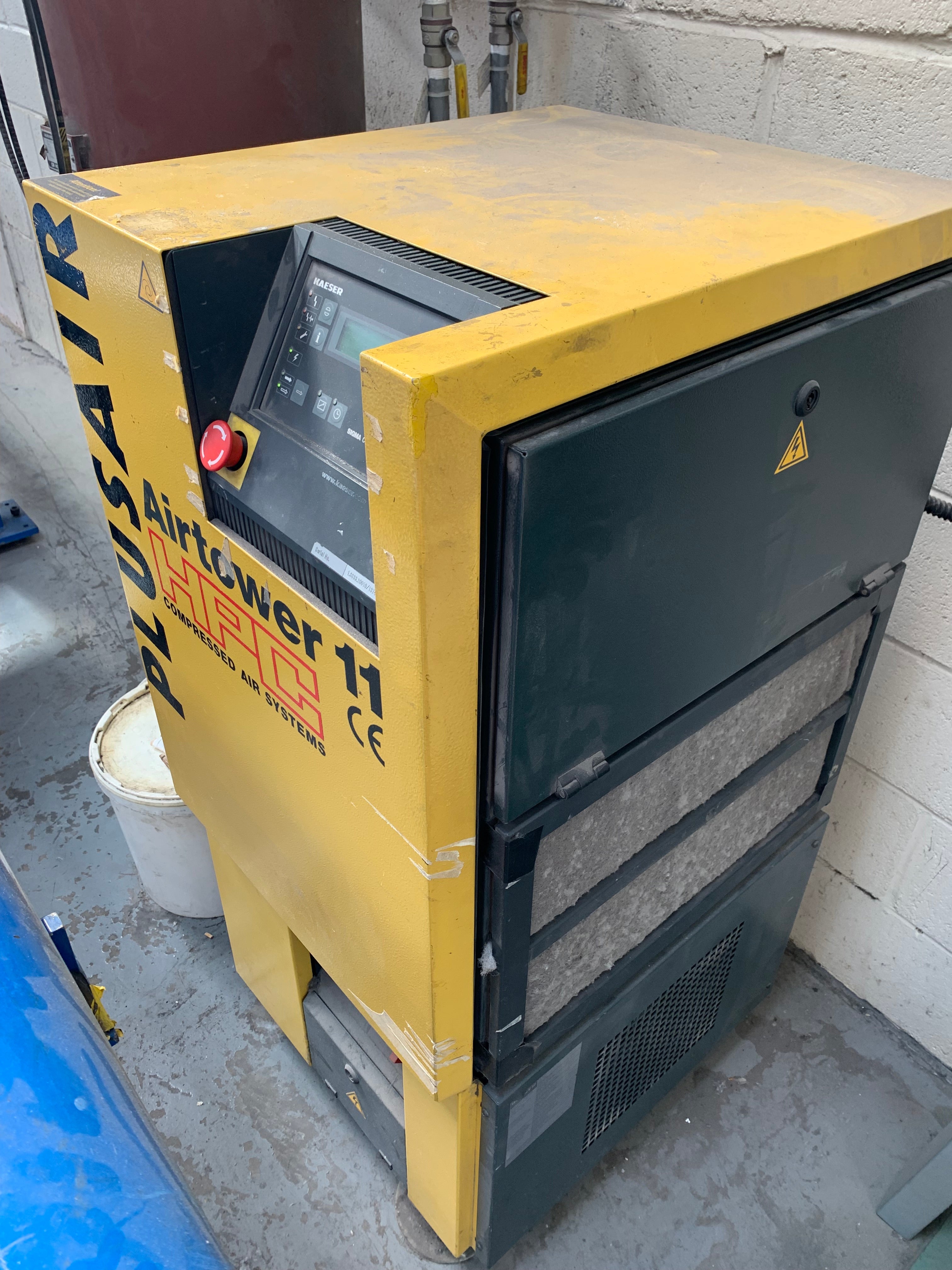 Used HPC Airtower 11 Screw Air Compressor, Dryer & Tank - 40 CFM, 8 Bar, 7.5kW - airlinkcompressors.com
