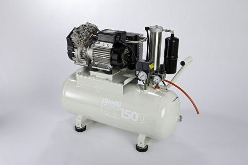Bambi VTH150D Oil Free Silenced Air Compressor & Dryer 6.2 CFM, 8 Bar, 50L - VTH150D Dental - airlinkcompressors.com