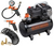 Black + Decker BD195/12-NK Air Compressor & Inflation Kit 1.1kW 1.5Hp 12Lt 10 Bar - S-NKBN304BND309/INFKIT - airlinkcompressors.com
