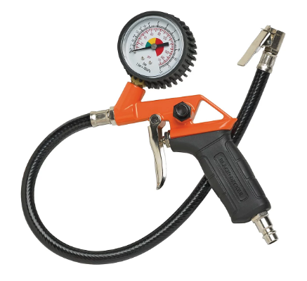 Black + Decker BD195/12-NK Air Compressor & Inflation Kit 1.1kW 1.5Hp 12Lt 10 Bar - S-NKBN304BND309/INFKIT - airlinkcompressors.com