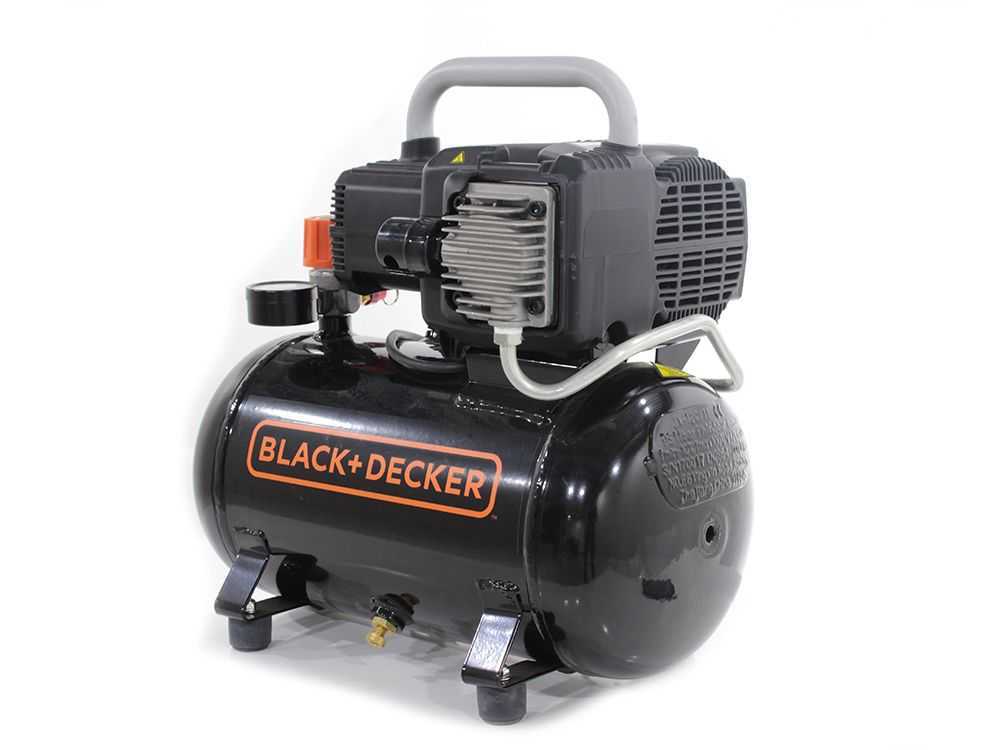 Black + Decker BD195/12-NK Oil Free Air Compressor 1.1kW 1.5Hp 12Lt 10 Bar - S-NKBN304BND309 - airlinkcompressors.com