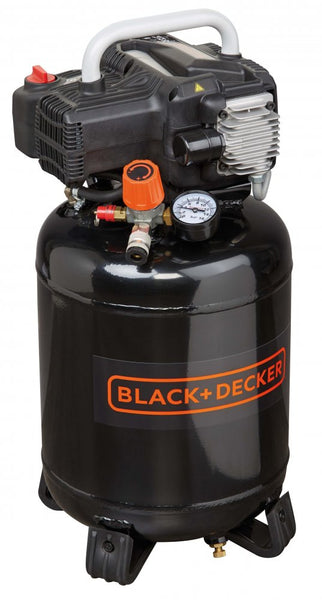 Black + Decker BD195/24V-NK Air Compressor 6.5 cfm 1.1kW 1.5Hp 24Lt 10 Bar - S-NKCV304BND311 - airlinkcompressors.com