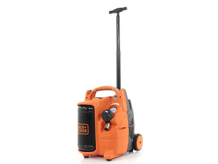 Black + Decker BD195/5-MY-T Air Compressor & Hose 1.1kW 1.5Hp 5Lt Receiver 10 Bar - S-8215320BND303 - airlinkcompressors.com