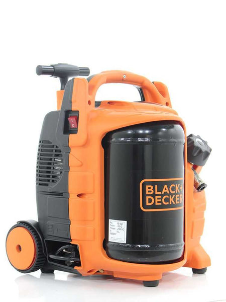 Black + Decker BD195/5-MY-T Air Compressor & Inflation Kit 1.1kW 1.5Hp 5Lt 10 Bar - S-8215320BND336/INFKIT - airlinkcompressors.com
