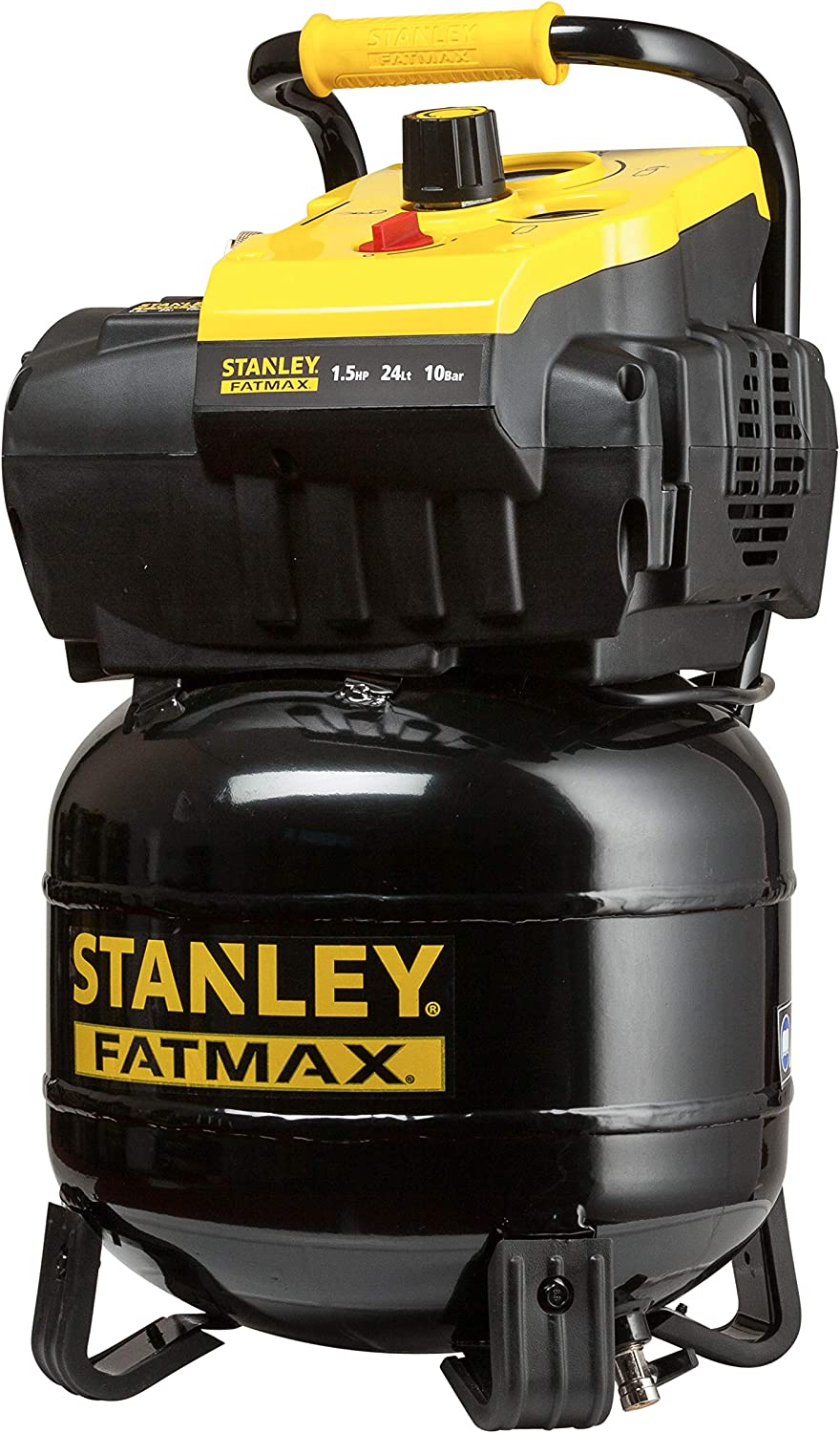 Stanley Fatmax Portable Air compressor 6.5 CFM 145 Psi 30Lt Tank 13 amp 240V - S-8117240STF590 - airlinkcompressors.com