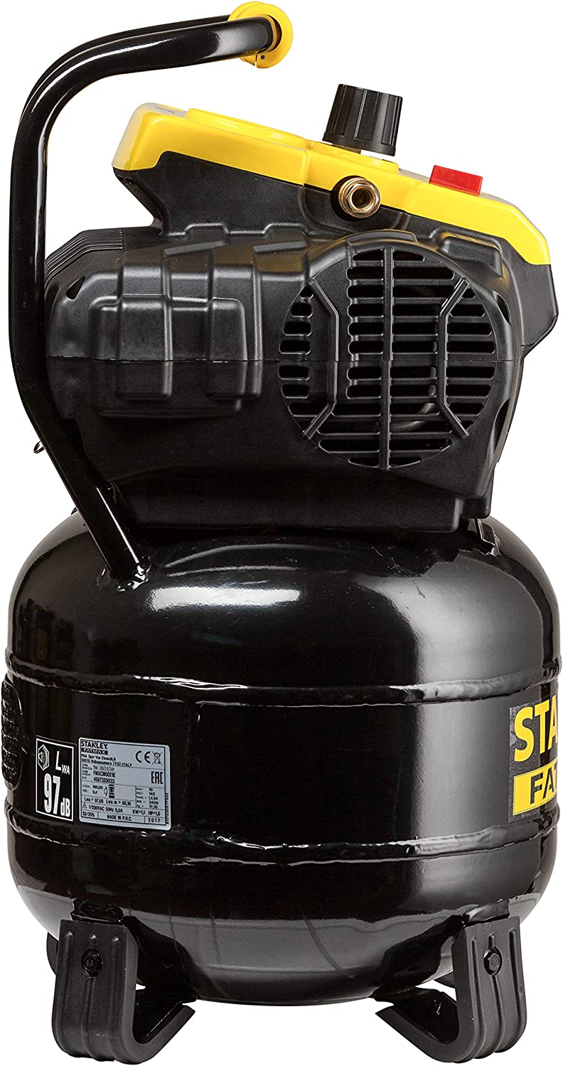 Stanley Fatmax Portable Air compressor 6.5 CFM 145 Psi 30Lt Tank 13 amp 240V - S-8117240STF590 - airlinkcompressors.com