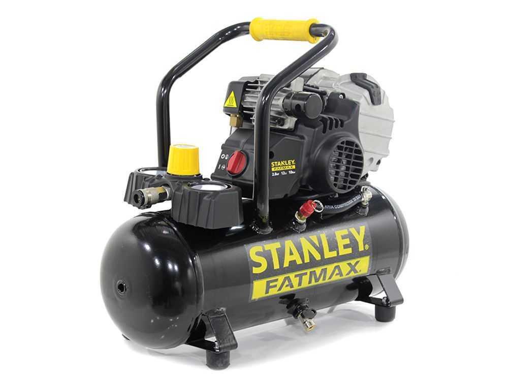 Stanley Fatmax Portable Air compressor 7.8 CFM 116 Psi 12Lt Tank 13 amp 240V - S-HYBD404STF593 - airlinkcompressors.com