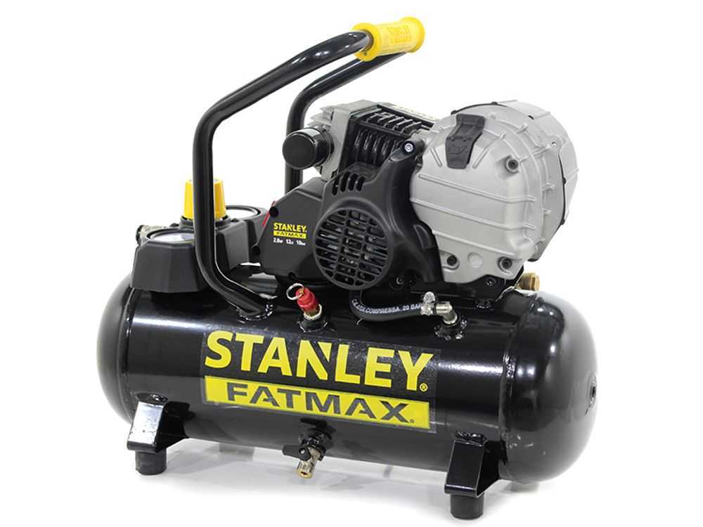 Stanley Fatmax Portable Air compressor 7.8 CFM 116 Psi 12Lt Tank 13 amp 240V - S-HYBD404STF593 - airlinkcompressors.com