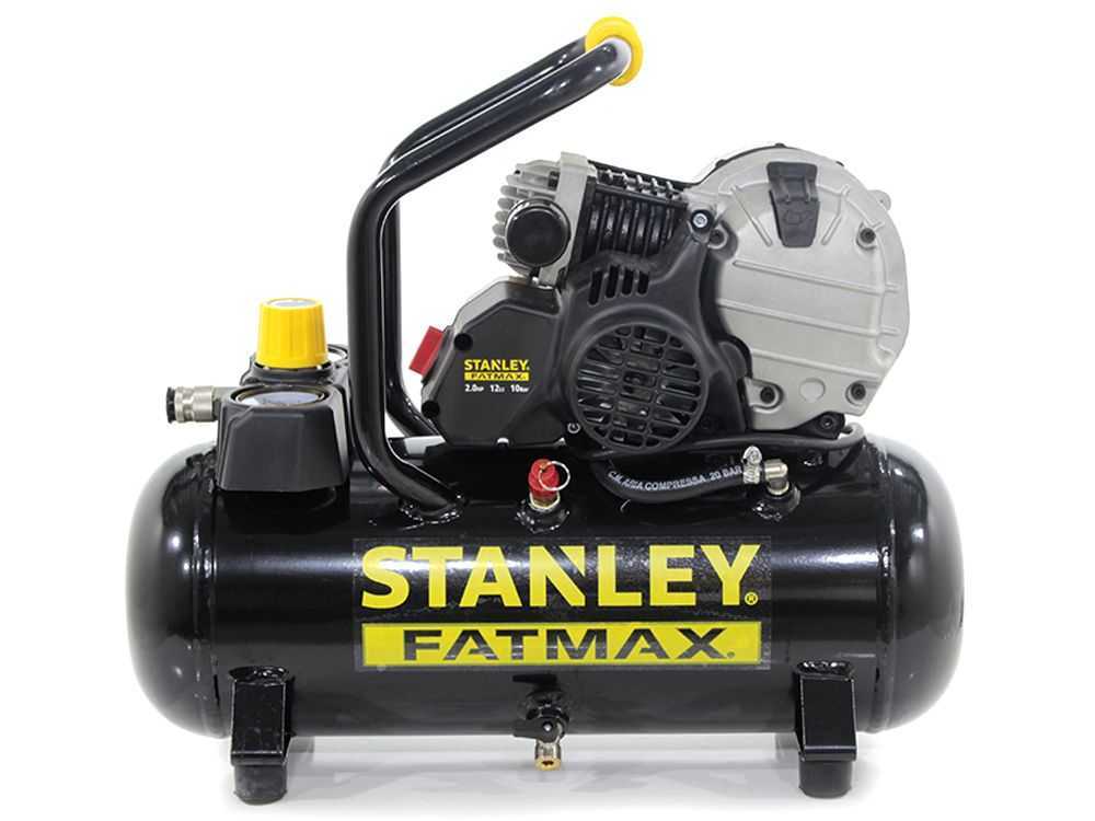 Stanley Fatmax Portable Air compressor 7.8 CFM 116 Psi 12Lt Tank 13 amp 240V - S-HYBD404STF593 - airlinkcompressors.com