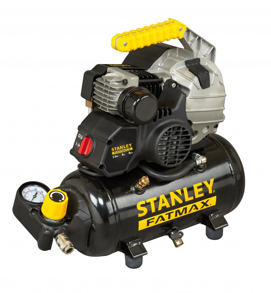 Stanley Fatmax Portable Air compressor 7.8 CFM 116 Psi 6Lt Tank 13 amp 240V - S-HYBE404STF592 - airlinkcompressors.com