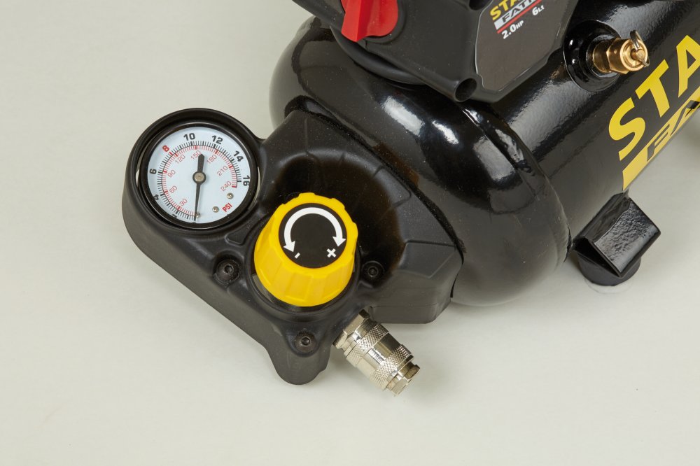 Stanley Fatmax Portable Air compressor 7.8 CFM 116 Psi 6Lt Tank 13 amp 240V - S-HYBE404STF592 - airlinkcompressors.com