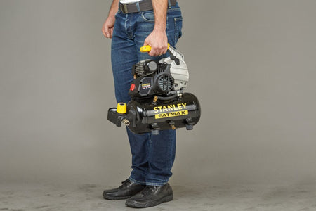 Stanley Fatmax Portable Air compressor 7.8 CFM 116 Psi 6Lt Tank 13 amp 240V - S-HYBE404STF592 - airlinkcompressors.com