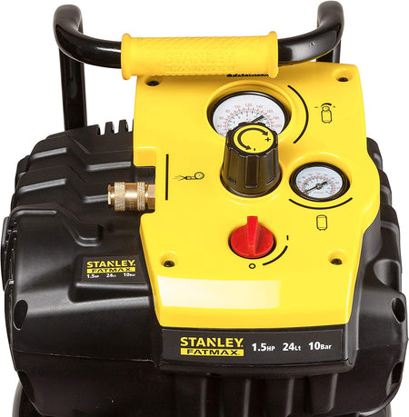 Stanley Fatmax Portable Air compressor 7.8 CFM 145 Psi 50Lt Tank 13 amp 240V - S-8117260STF573 - airlinkcompressors.com