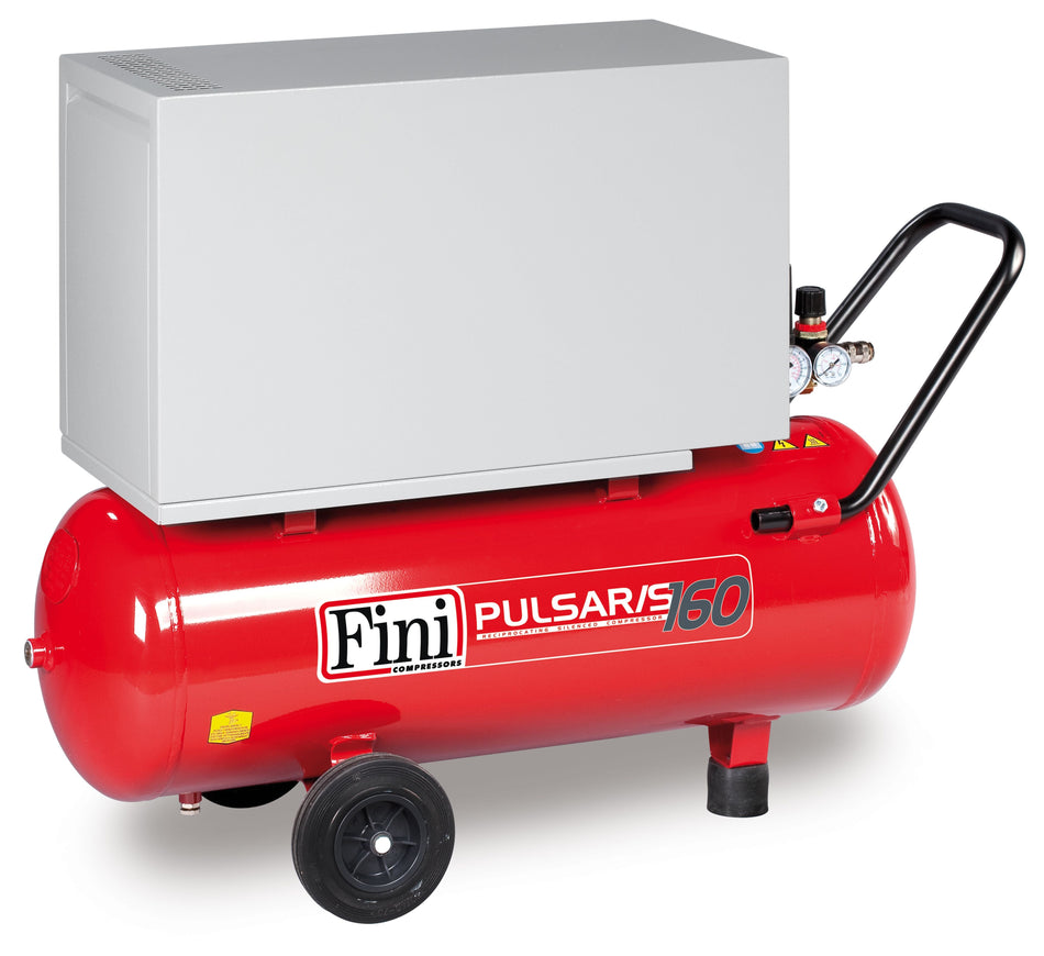Fini Pulsar/S 160M-50 Silenced 5CFM 50L 230V Oil Free Compressor - F-FODT304FNM431 - airlinkcompressors.com