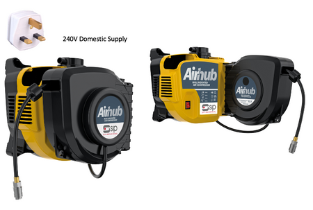 SIP AirHub 9MTR Hose Reel Compressor - 05323 - airlinkcompressors.com