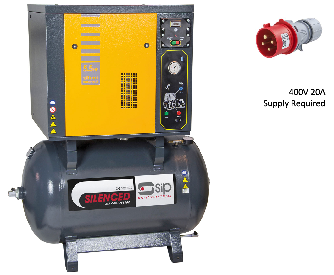 SIP NB5.5/270 Silenced Piston Compressor - 04205 - airlinkcompressors.com