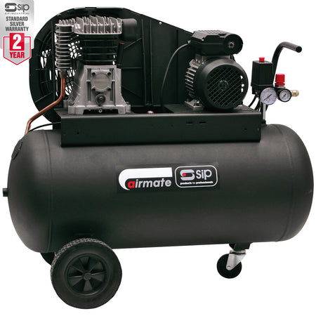 SIP TN3/100-SRB 100ltr Belt Drive Compressor - airlinkcompressors.com