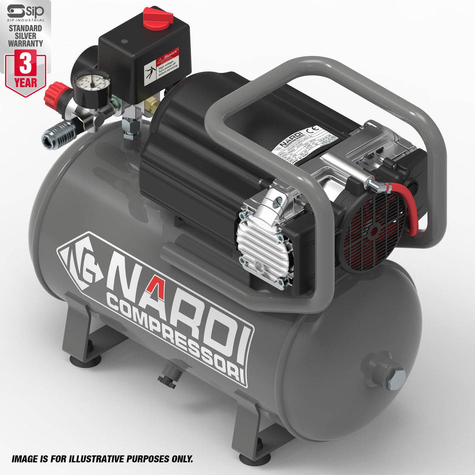 NARDI ESPRIT 0.75HP 60/2 15ltr Compressor - ESP15602 - airlinkcompressors.com