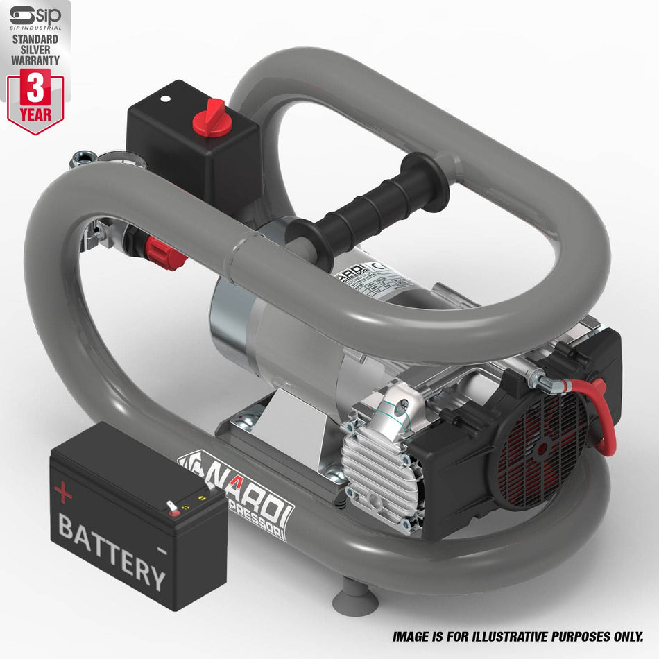 NARDI ESPRIT 3T 24v 500w 3ltr Compressor - ESP360024 - airlinkcompressors.com