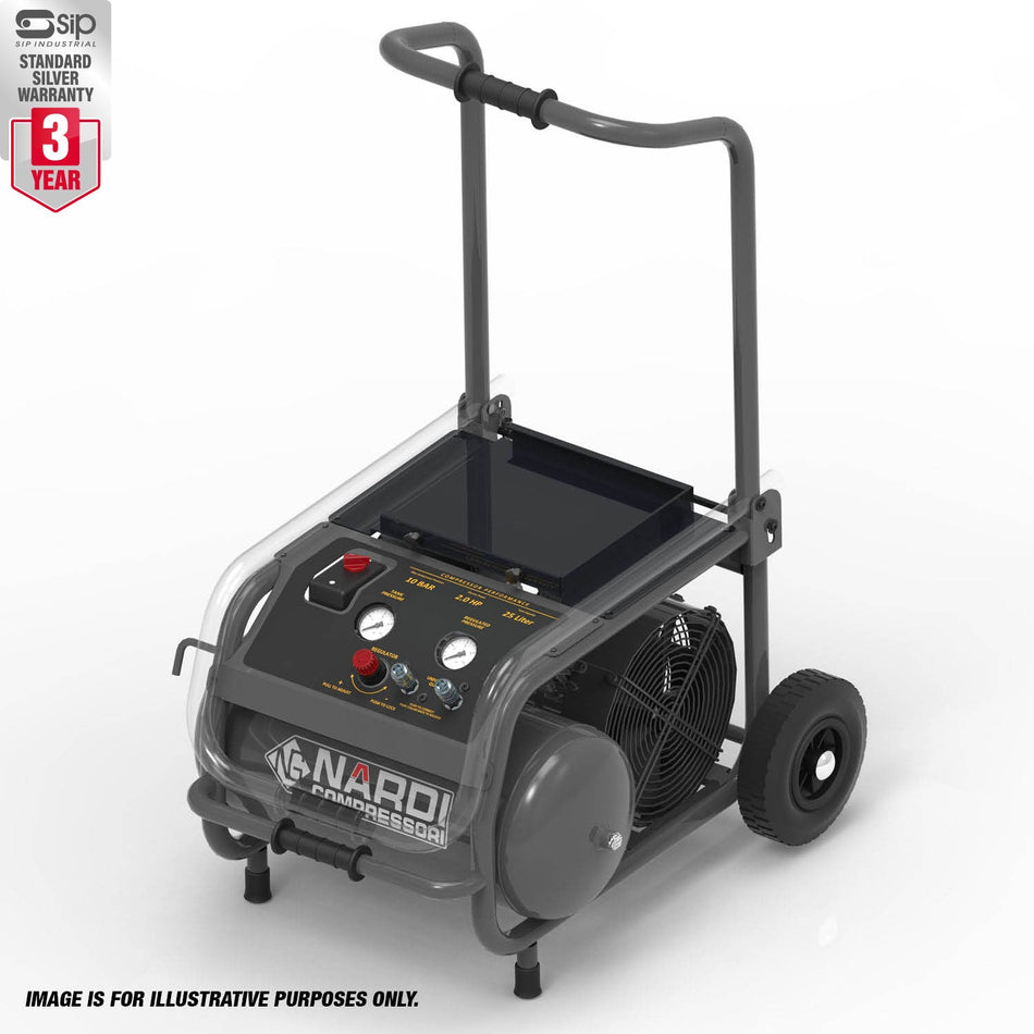 NARDI EXTREME 2TN 2.00HP 25ltr 2-POLE Compressor - EXT2TN25202 - airlinkcompressors.com