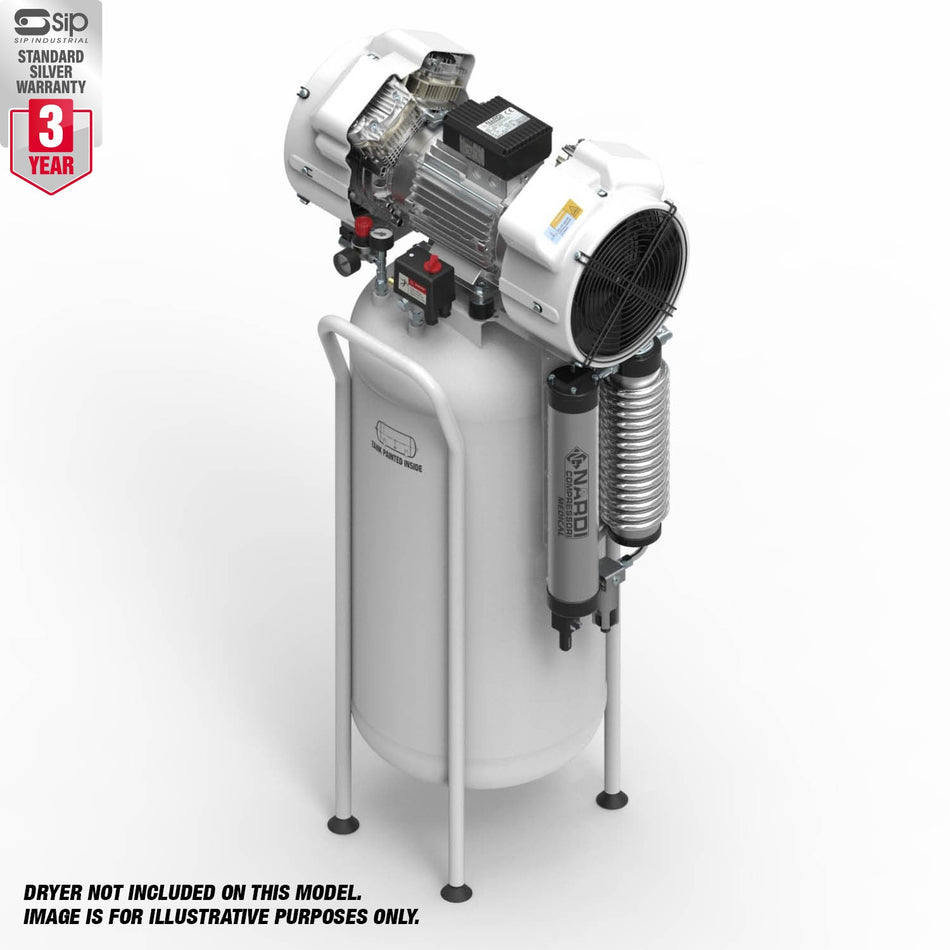 NARDI EXTREME 2V 2.00HP 100ltr Compressor - airlinkcompressors.com