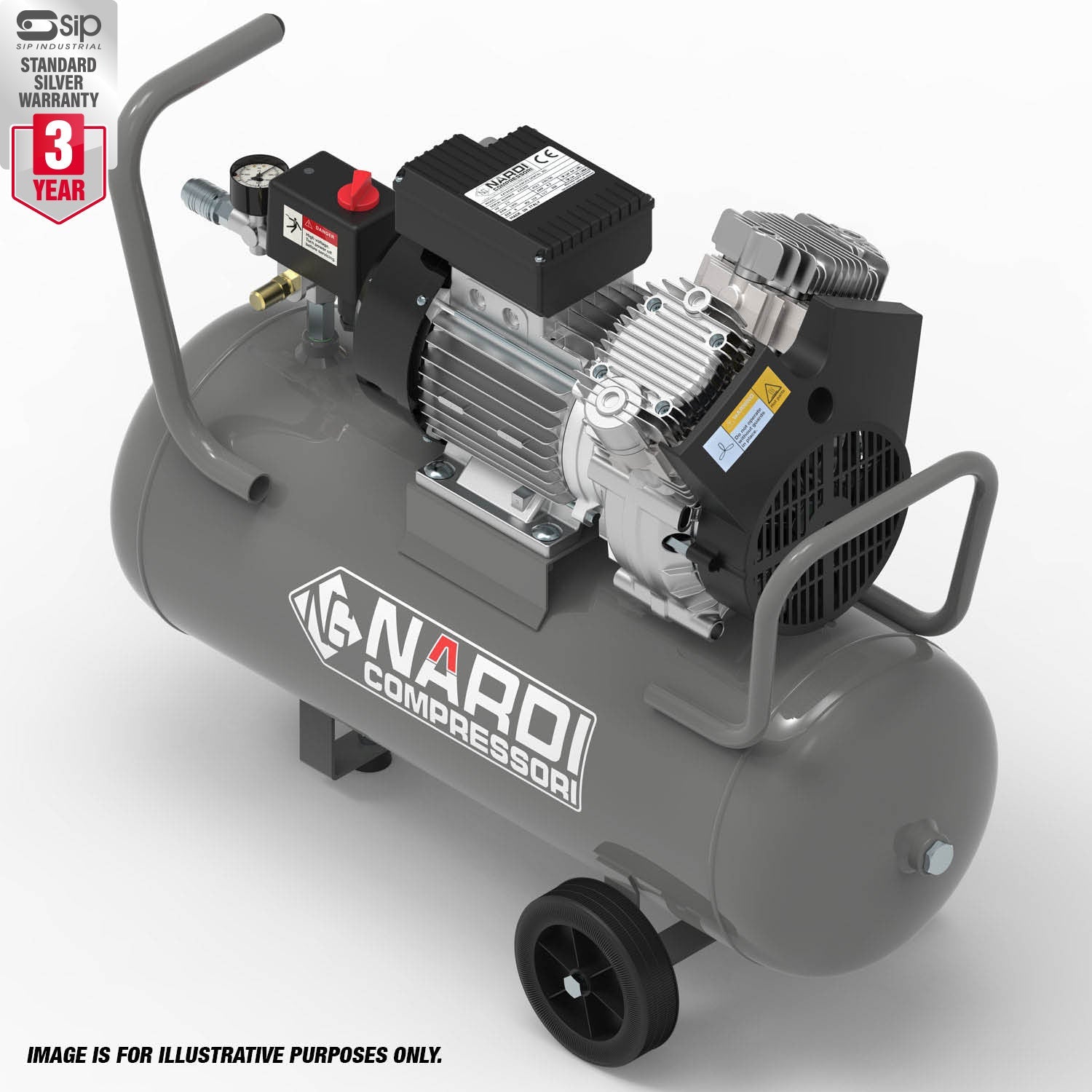 NARDI EXTREME 3 1.50HP 30ltr Compressor - EXT30154 - airlinkcompressors.com