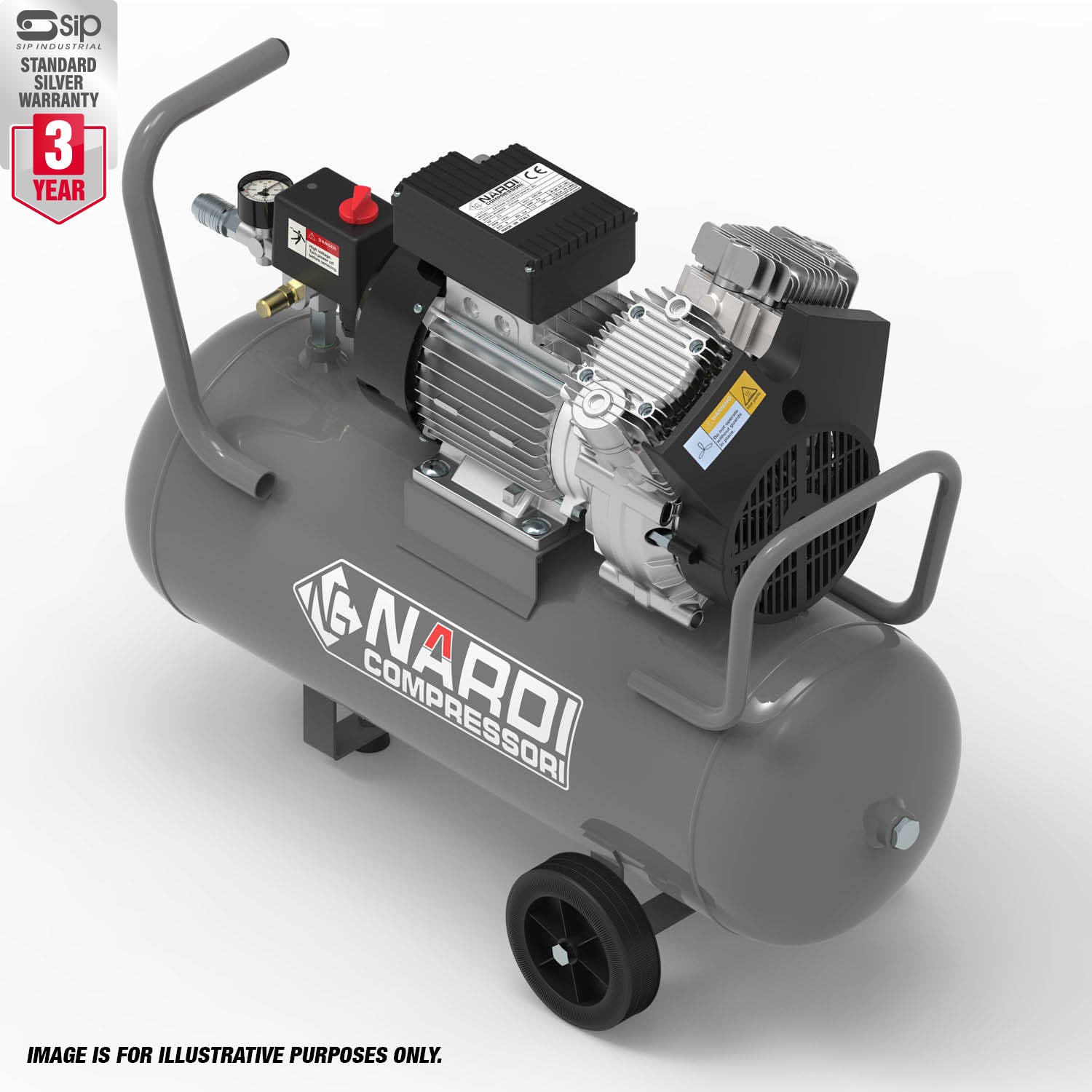 NARDI EXTREME 3 1.50HP 50ltr Compressor - EXT50154 - airlinkcompressors.com