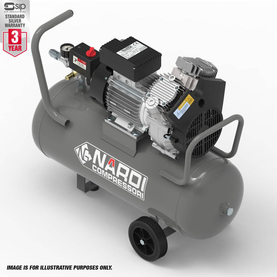 NARDI EXTREME 3 2.00HP 2-POLE 50ltr Compressor - EXT50202 - airlinkcompressors.com