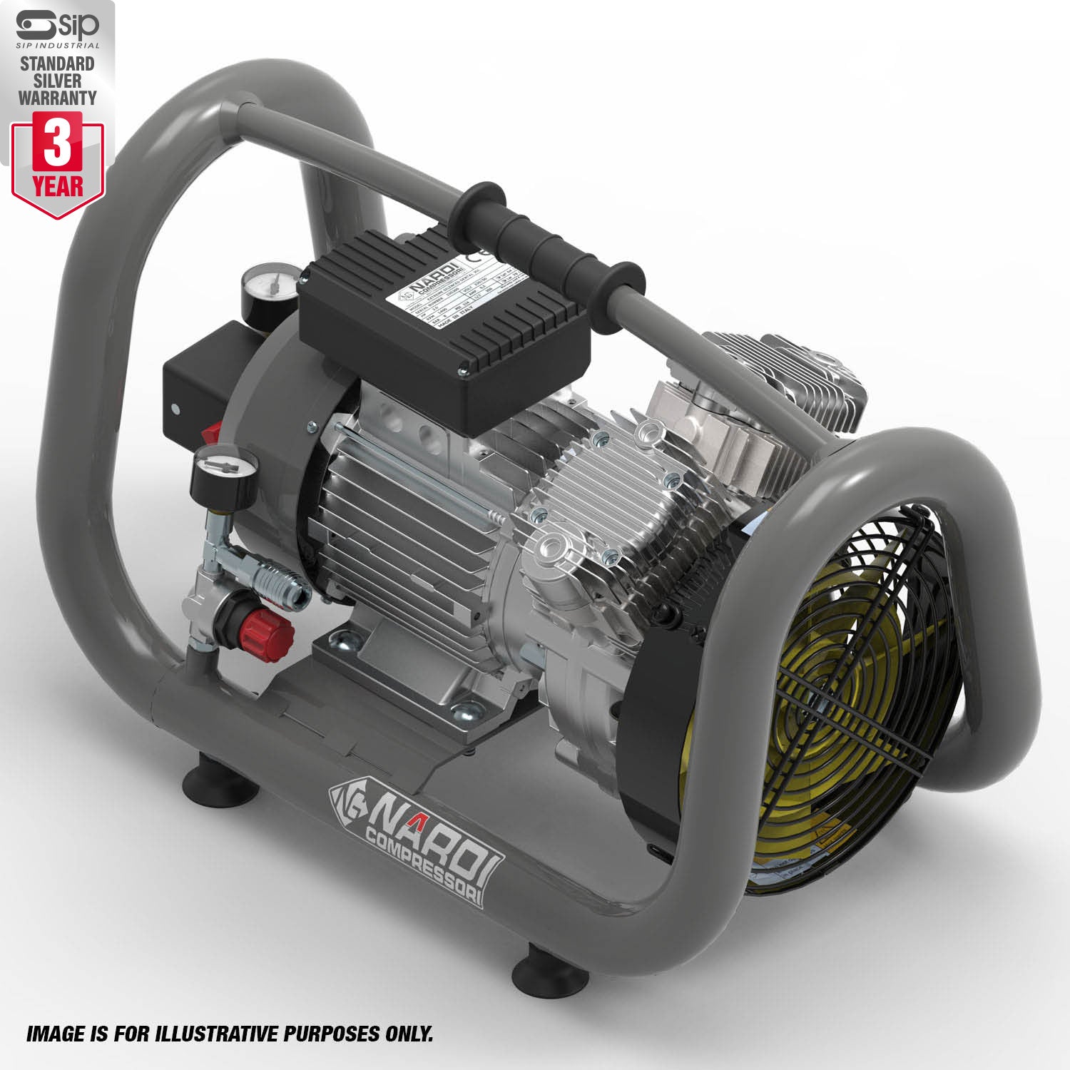 NARDI EXTREME 3T 1.50HP 15BAR 5ltr Compressor - EXT515415 - airlinkcompressors.com