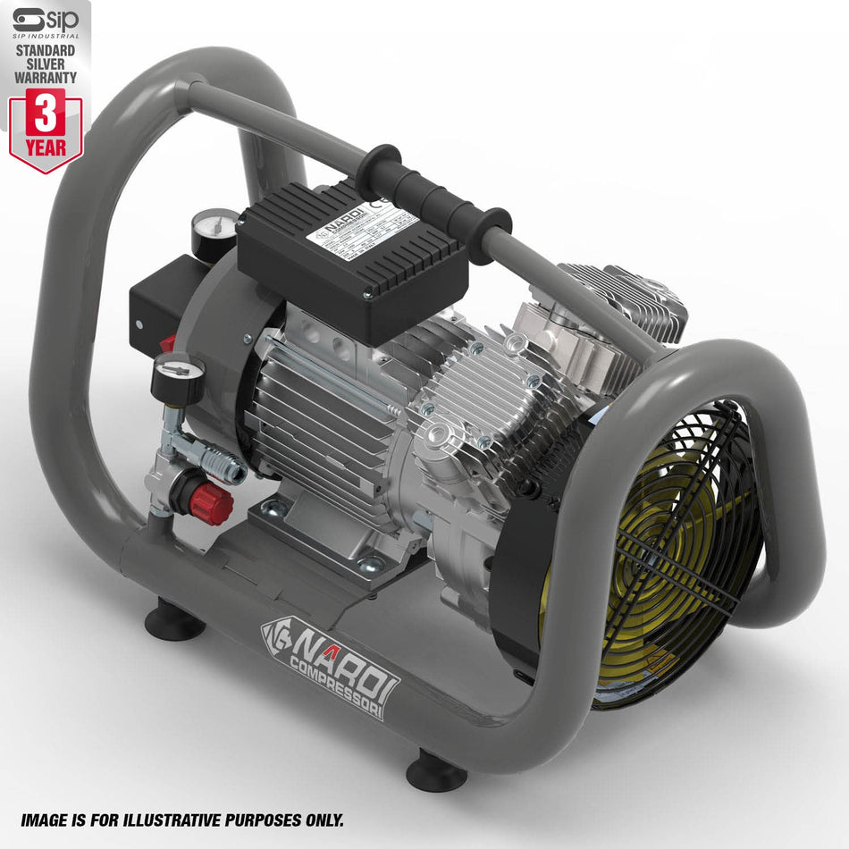 NARDI EXTREME 3T 2.00HP 2-POLE 5ltr Compressor - EXT5202 - airlinkcompressors.com