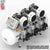 NARDI EXTREME 9.00HP MPMD CP 500ltr Dental Compressor with Panel - airlinkcompressors.com