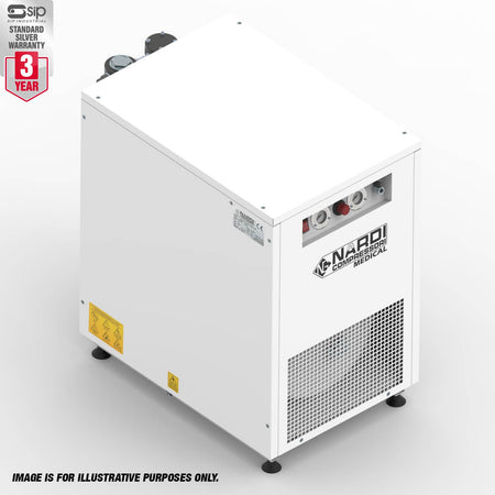 NARDI EXTREME SD 1.50HP 10BAR 50ltr Super Silenced Dental Compressor - airlinkcompressors.com
